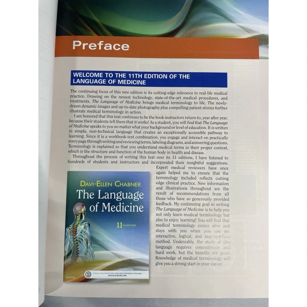 The Language of Medicine by Davi-Ellen Chabner (2017, Trade Paperback)